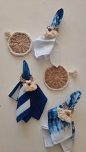Load image into Gallery viewer, Hand-dyed Indigo Napkin