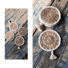 Load image into Gallery viewer, Tule Coaster-Natural