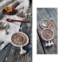 Load image into Gallery viewer, Tule Coaster-Natural