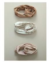 Load image into Gallery viewer, Avocado Dyed Infinity Scarf