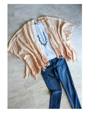 Load image into Gallery viewer, Dusty Pink Ombre Kimono- Avocado Dye