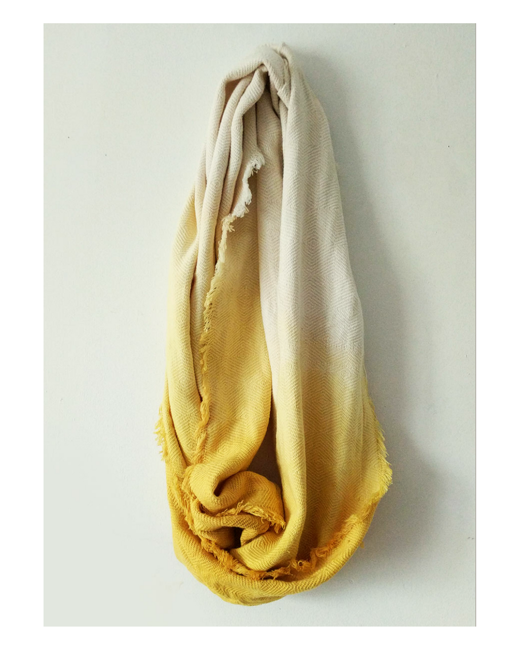 Naturally Dyed Infinity Scarf